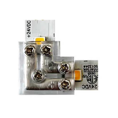 GML ESTC-90 10MM, SURETITE RIBBON TO ROBBON 90 DEG. CONNECTOR, CLEARÿGML ESTC-90