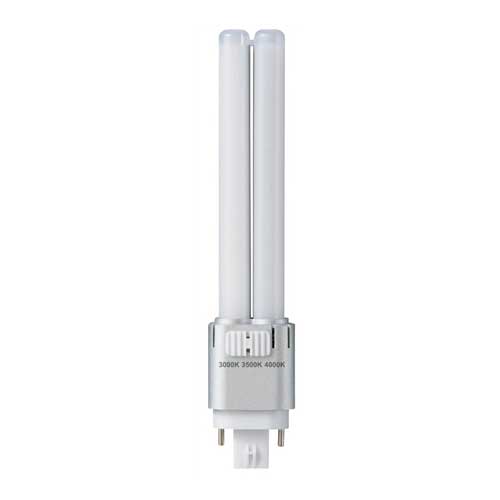 LIGHTEFF LED-7320-FC1-G4 4 PIN TYPE A/B OMNI DIRECTIONAL BYPASS OR ELECTRONIC BALLAST COMP. REPLACES UP TO 42W 4-PIN CFL 10W, 1400 LUMEN, 120-277V G24Q BASE 2700-6500 colorÿLIGHTEFF LED-7320-FC1-G4
