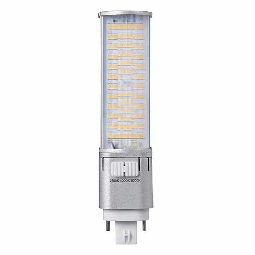LIGHTEFF LED-7324-FC2-G4 9W G24QRETROFIT, HORIZONTAL MTN ORIENTATION, FLEX COLOR, 2700K/400K/5000K