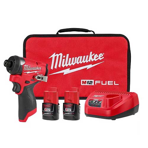 MILW 3453-22HSR M12 IMP DVR & 3/8 RATCH KIT