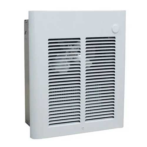 QMAR CWH1202DSFPQ 2000/1500WATT 240/208VAC FAN-FORCED WALL HEATER COMMERCIAL USE NORTHERN WHITE BUILT IN THERMOSTATÿQMAR CWH1202DSFPQ