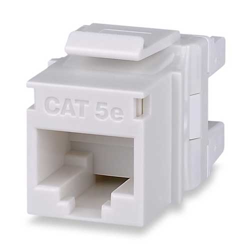 SIGNAMAX KJ458MT25-C5E-WH CAT5E MT-SERIES KEYSTONE JACKS T568A/B WHITEÿSIGNAMAX KJ458MT25-C5E-WH