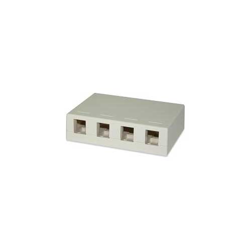 SIGNAMAX SMKL-1 1 PORT SURFACE MOUNT BOX LIGHT IVORYÿSIGNAMAX SMKL-1